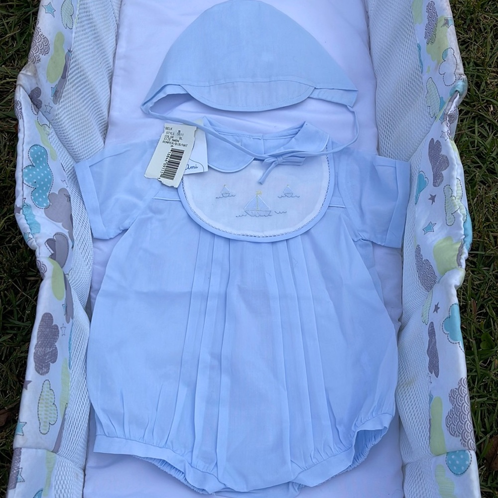 Newborn sailor outfit